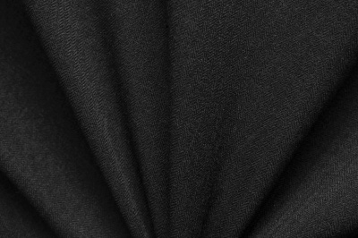 Ткань костюмная 21699 1144/1178, 236 гр/м2, шир.150см, цвет чёрный - купить в Гатчине. Цена 455.40 руб.