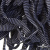 Шнурки #107-07, плоские 130 см, двухцветные цв.серый/чёрный - купить в Гатчине. Цена: 23.03 руб.