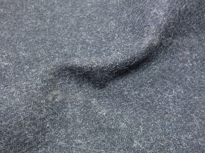 Ткань костюмная п/шерсть №2096-2-2, 300 гр/м2, шир.150см, цвет т.серый - купить в Гатчине. Цена 512.30 руб.