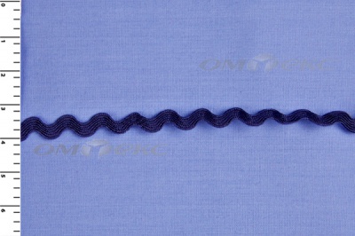 Тесьма плетеная "Вьюнчик"/т.синий - купить в Гатчине. Цена: 48.03 руб.