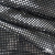 Трикотажное полотно голограмма, шир.140 см, #603 -черный/серебро - купить в Гатчине. Цена 771.75 руб.