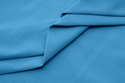 Ткань сорочечная стрейч 18-4535, 115 гр/м2, шир.150см, цвет бирюза - купить в Гатчине. Цена 285.04 руб.