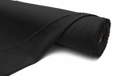 Ткань костюмная 21699 1144/1178, 236 гр/м2, шир.150см, цвет чёрный - купить в Гатчине. Цена 455.40 руб.