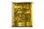 Пайетки "ОмТекс" на нитях, SILVER SHINING, 6 мм F / упак.91+/-1м, цв. 48 - золото - купить в Гатчине. Цена: 356.19 руб.