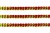 Пайетки "ОмТекс" на нитях, CREAM, 6 мм С / упак.73+/-1м, цв. 96 - красный - купить в Гатчине. Цена: 484.77 руб.
