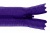 Молния потайная Т3 866, 20 см, капрон, цвет фиолетовый - купить в Гатчине. Цена: 5.27 руб.