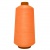 Нитки текстурированные некручёные 457, намот. 15 000 м, цвет оранжевый - купить в Гатчине. Цена: 204.10 руб.