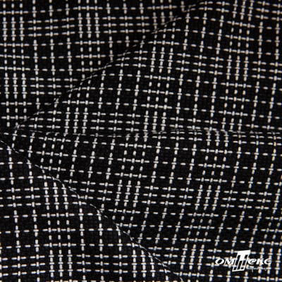 Ткань костюмная "Гарсия" 80% P, 18% R, 2% S, 335 г/м2, шир.150 см, Цвет черный - купить в Гатчине. Цена 669.66 руб.