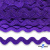 Тесьма вьюнчик 0381-0080, 8 мм/упак.33+/-1м, цвет 9530-фиолетовый - купить в Гатчине. Цена: 107.26 руб.