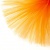 Фатин матовый 16-127, 12 гр/м2, шир.300см, цвет оранжевый - купить в Гатчине. Цена 96.31 руб.