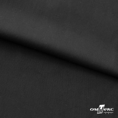 Ткань сорочечная Темза, 80%полиэстр 20%вискоза, 120 г/м2 ш.150 см, цв.черный - купить в Гатчине. Цена 269.93 руб.