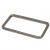 Рамка металлическая прямоугольная, 40 х 15 мм- тём.никель - купить в Гатчине. Цена: 4.60 руб.