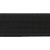 Резинка 25 мм Тканая, 13,75 гр/п.м, (бобина 25 +/-0,5 м) - черная  - купить в Гатчине. Цена: 11.67 руб.
