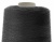 Швейные нитки (армированные) 28S/2, нам. 2 500 м, цвет чёрный - купить в Гатчине. Цена: 139.91 руб.