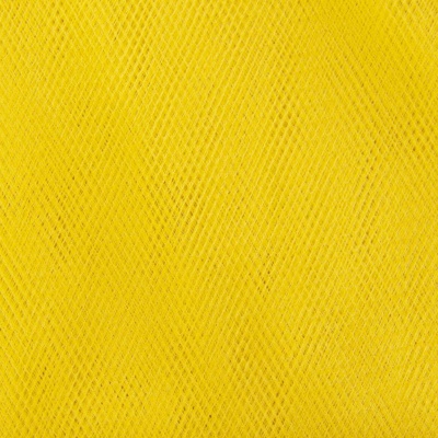 Фатин матовый 16-70, 12 гр/м2, шир.300см, цвет жёлтый - купить в Гатчине. Цена 112.70 руб.