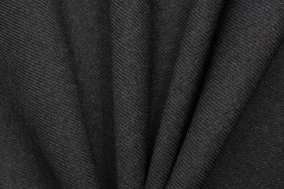 Ткань костюмная 25505 2003, 265 гр/м2, шир.150см, цвет т.серый - купить в Гатчине. Цена 418.73 руб.