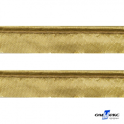 Кант атласный 136, шир. 12 мм (в упак. 65,8 м), цвет золото - купить в Гатчине. Цена: 433.08 руб.