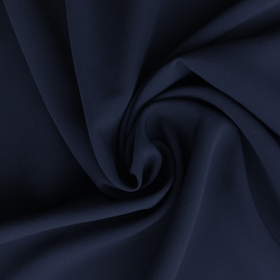 Костюмная ткань "Элис", 220 гр/м2, шир.150 см, цвет т.синий - купить в Гатчине. Цена 308 руб.