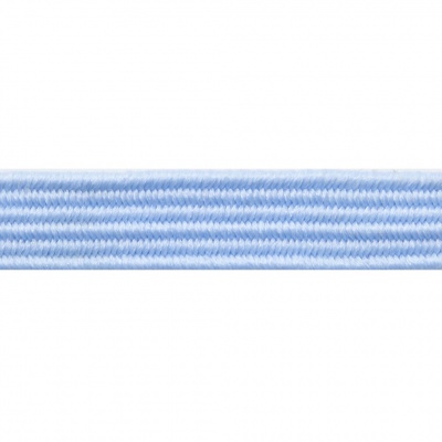 Резиновые нити с текстильным покрытием, шир. 6 мм ( упак.30 м/уп), цв.- 108-голубой - купить в Гатчине. Цена: 155.22 руб.